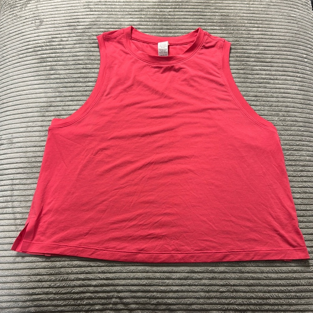 Lululemon Pink Crop Tank
